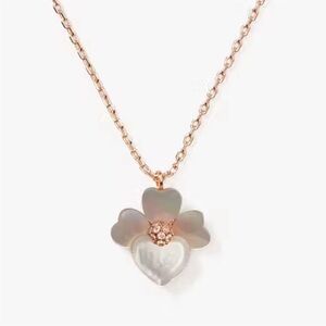 Kate Spade ♠️ Precious Pansy Pendant